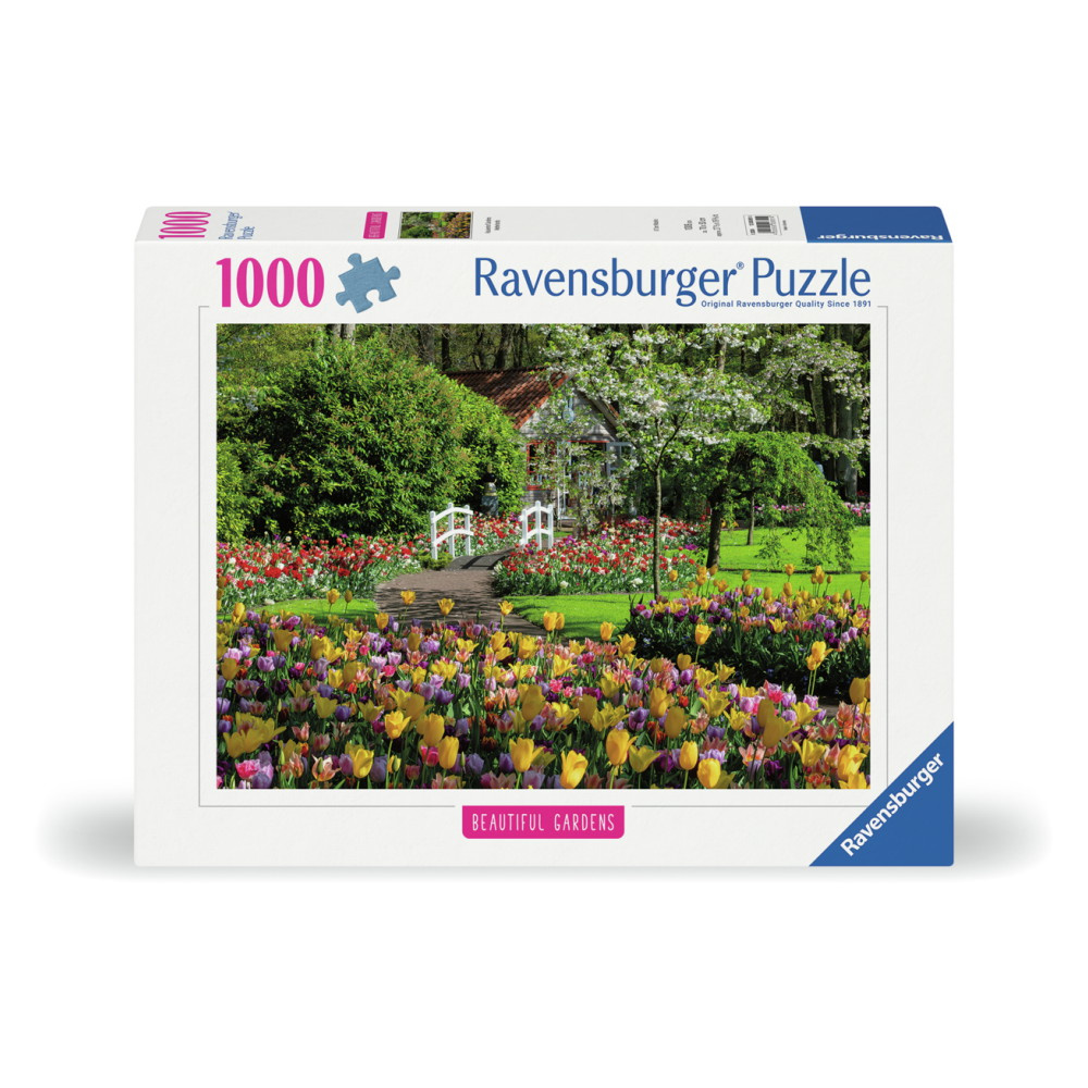 Ravensburger Pussel: Keukenhof Gardens 1000 Bitar