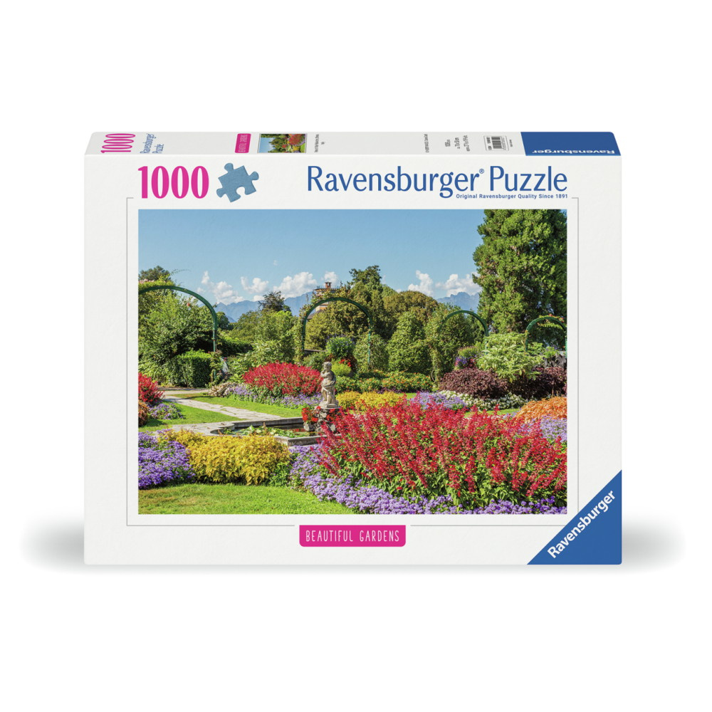Ravensburger Pussel: Park Of Villa Pallavicino 1000 Bitar