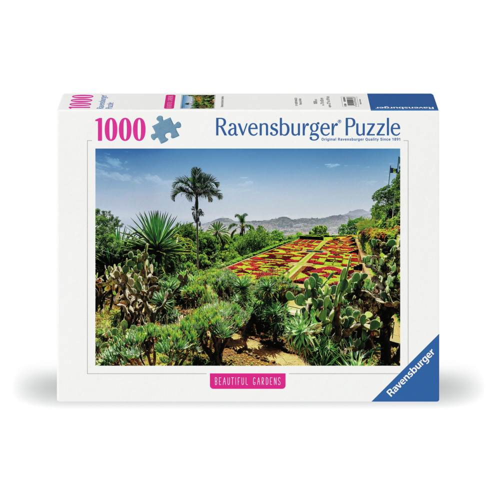 Ravensburger Pussel: Botanical Garden Madeira 1000 Bitar