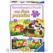 Ravensburger Pussel: Forest Animal Fun 2-8 Bitar Ravensburger Pussel: Forest Animal Fun 2-8 Bitar