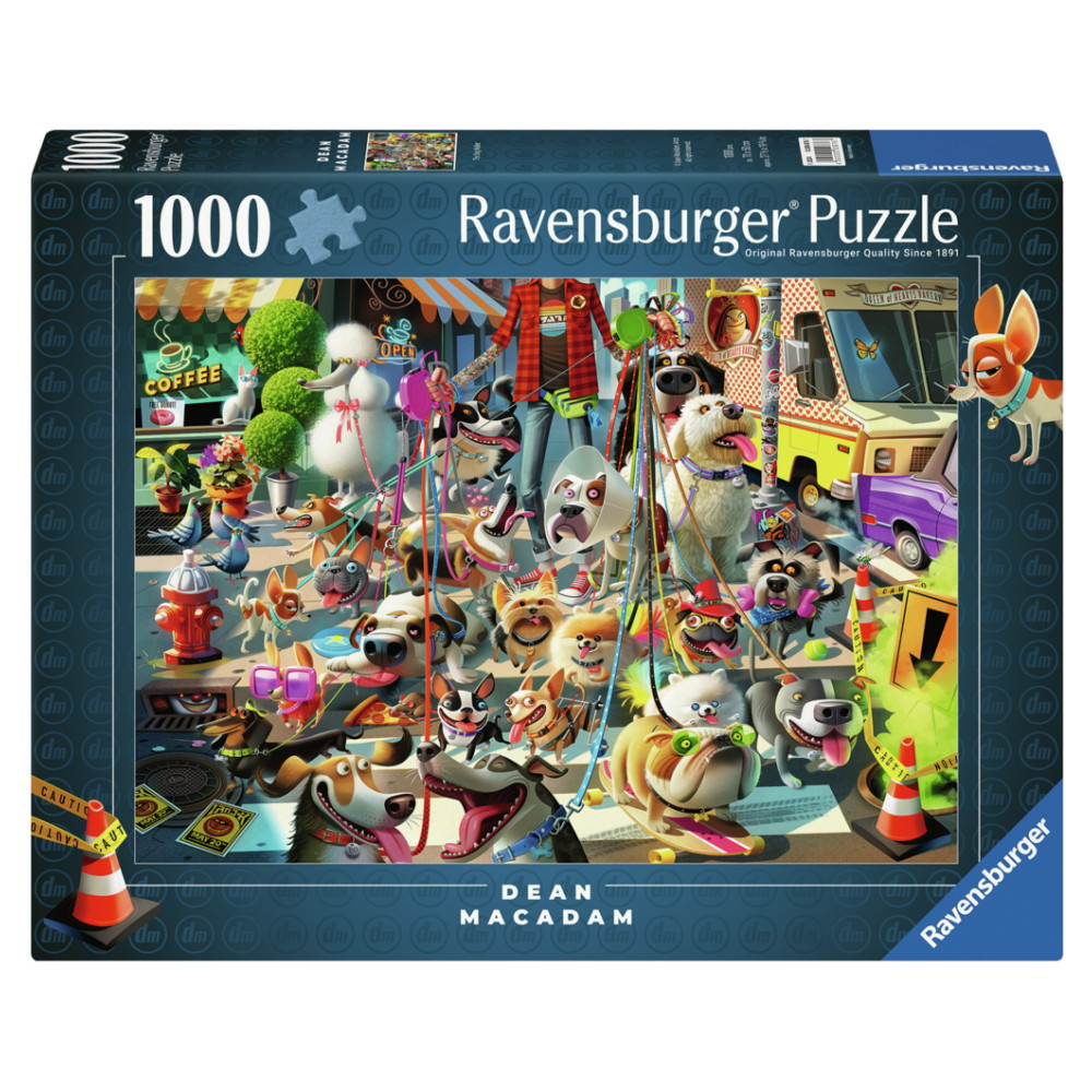 Ravensburger Pussel: The Dog Walker 1000 Bitar