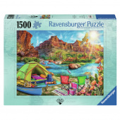 Ravensburger Pussel: Canyon Camping 1500 Bitar Ravensburger Pussel: Canyon Camping 1500 Bitar