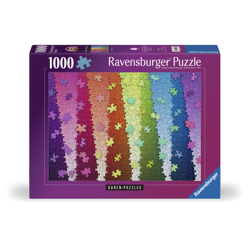 Ravensburger Pussel: Colors On Colors 1000 Bitar