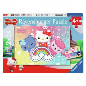 Ravensburger Pussel: Hello Kitty Super Style 2x24 Bitar Ravensburger Pussel: Hello Kitty Super Style 2x24 Bitar