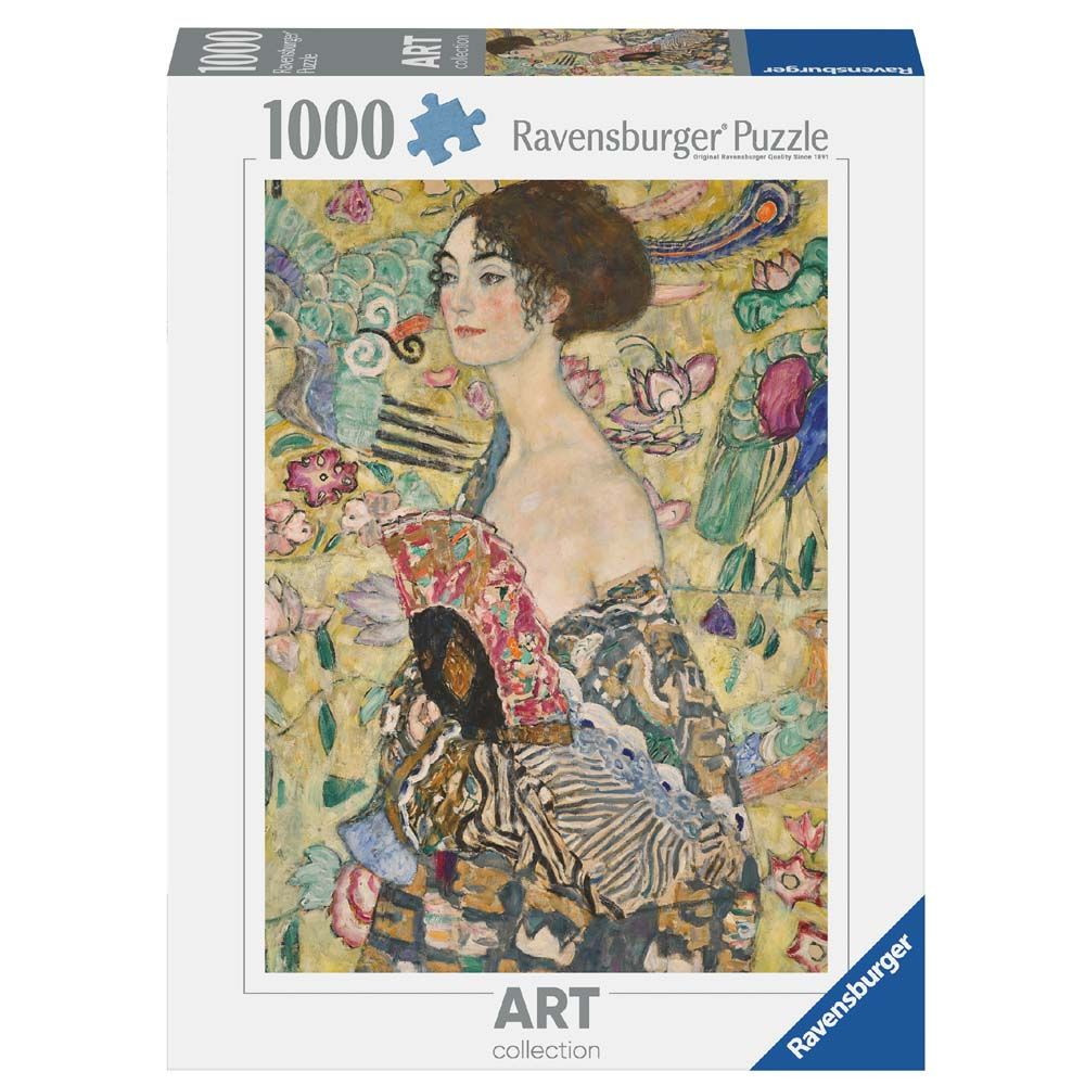 Ravensburger Pussel: Lady with A Fan 1000 Bitar