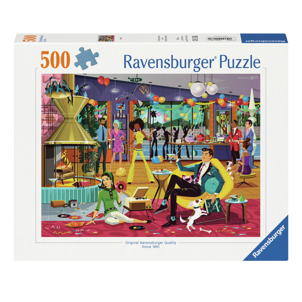 Ravensburger Pussel: Jazzy! 500 Bitar