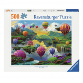 Ravensburger Pussel: Air Balloon Valley 500 Bitar Ravensburger Pussel: Air Balloon Valley 500 Bitar