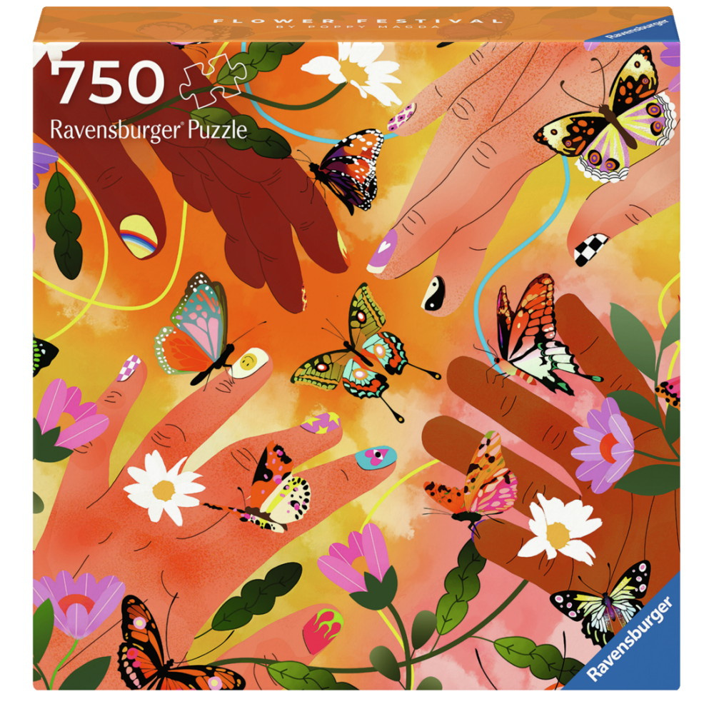 Ravensburger Pussel: Flower Festival 750 Bitar
