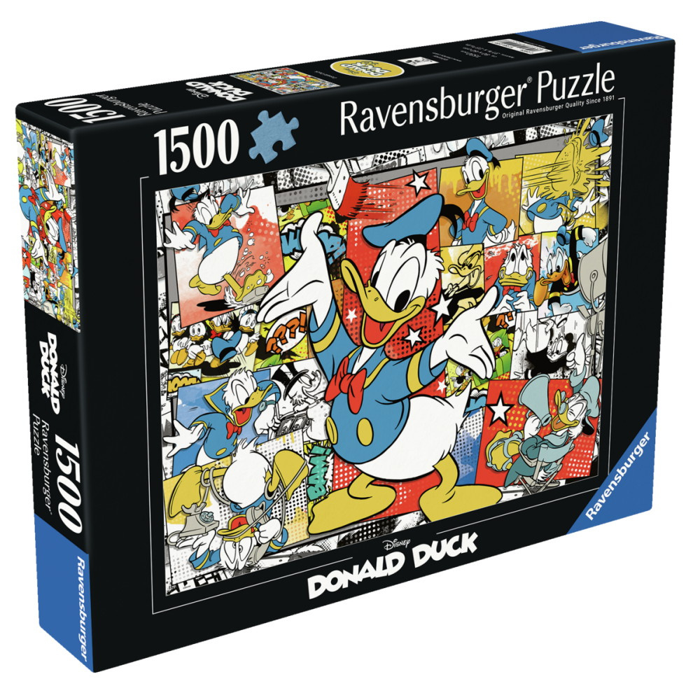 Ravensburger Pussel: Disney - Donald Duck 1500 Bitar