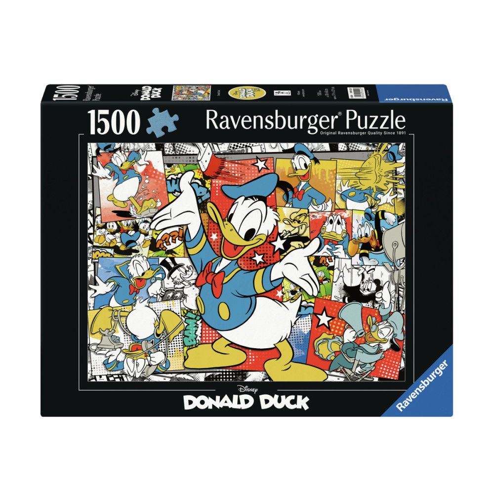 Ravensburger Pussel: Disney - Donald Duck 1500 Bitar