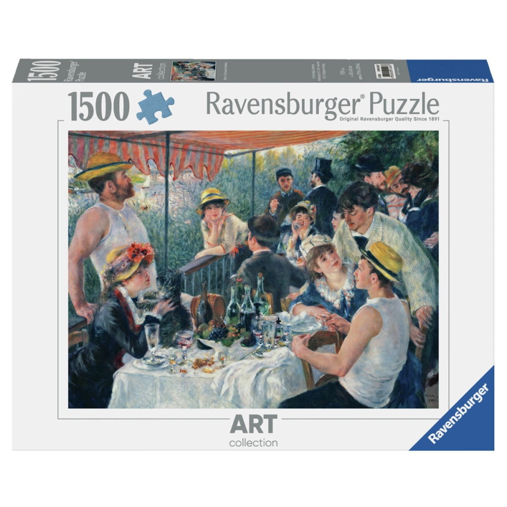 Ravensburger Pussel: Renoir - The Rowers' Breakfast 1500 Bitar