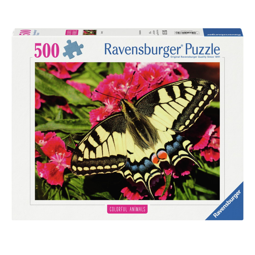 Ravensburger Pussel: Butterfly 500 Bitar