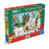 Ravensburger Pussel: Merry Grinchmas 1000 bitar Ravensburger Pussel: Merry Grinchmas 1000 bitar