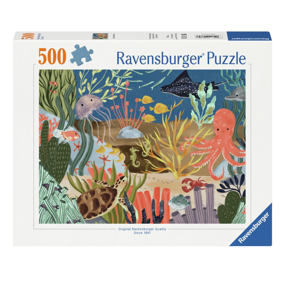 Ravensburger Pussel: Ocean Whimsie 500 Bitar