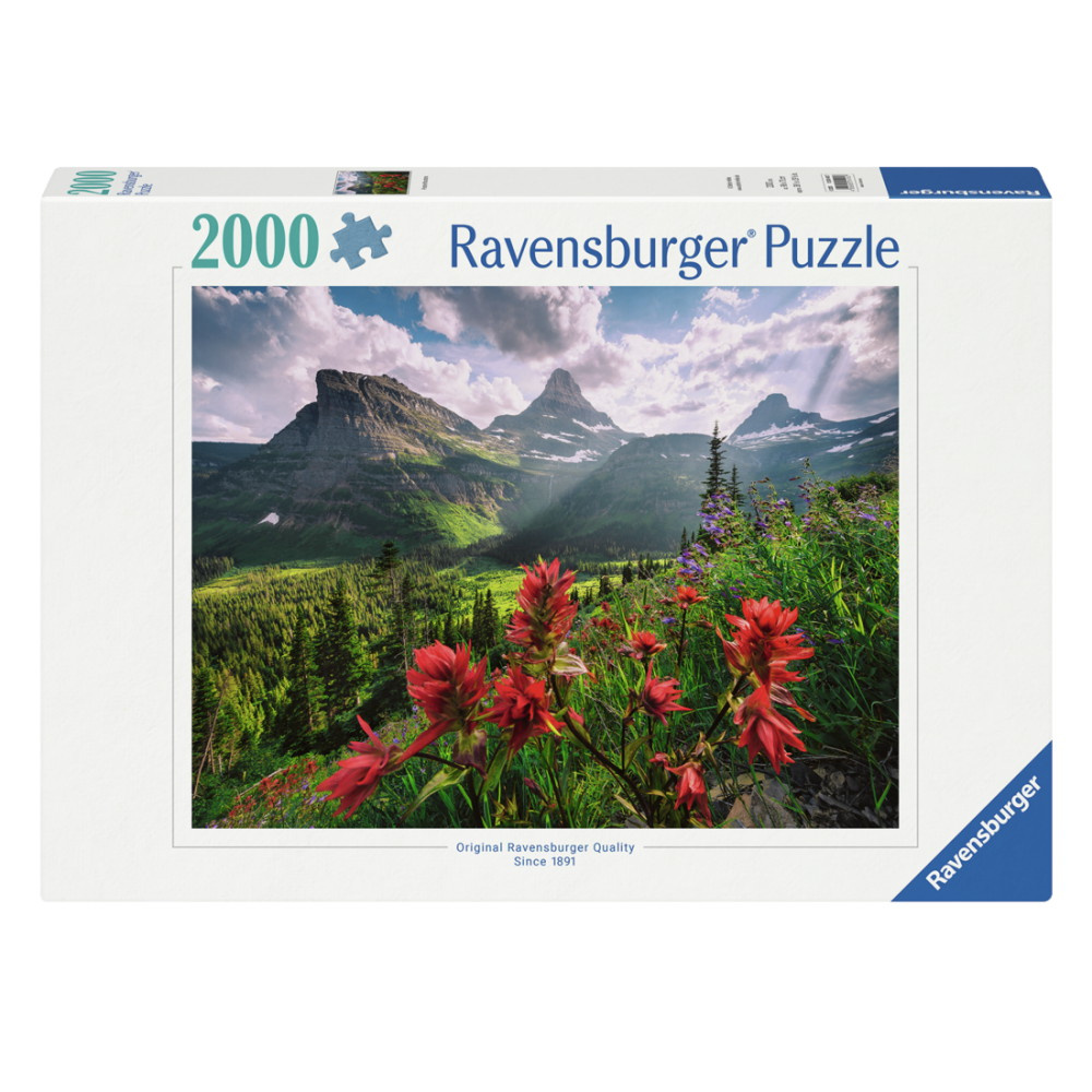 Ravensburger Pussel: Pristine Mountains 2000 Bitar