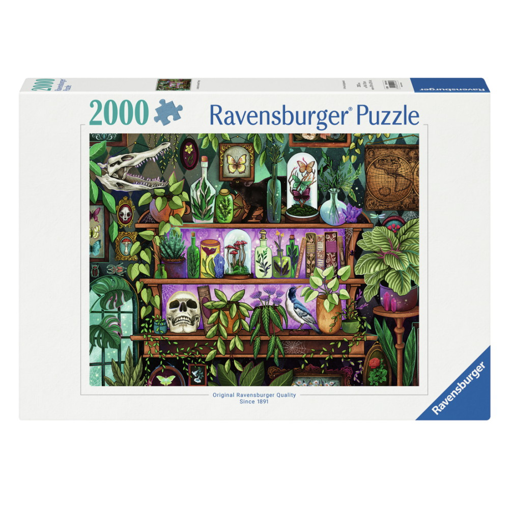 Ravensburger Pussel: A Witch's Favorite Things 2000 Bitar
