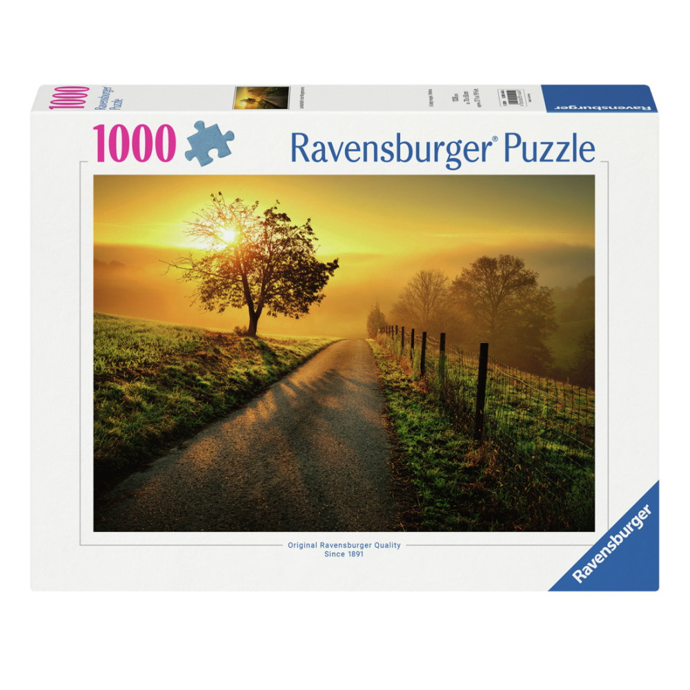 Ravensburger Pussel: Landscape In Morning Sun 1000 Bitar