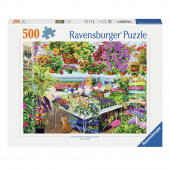 Ravensburger Pussel: Glorious Garden Center 500 Bitar Ravensburger Pussel: Glorious Garden Center 500 Bitar
