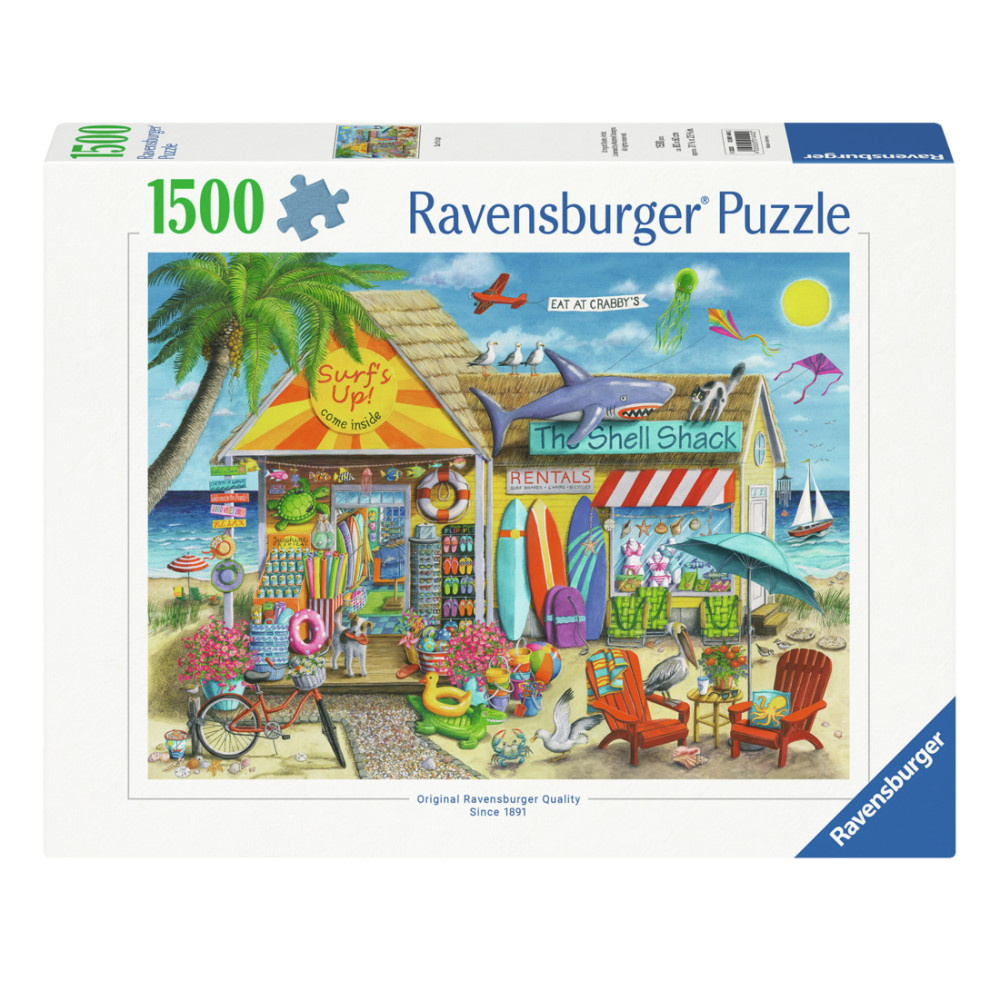 Ravensburger Pussel: Surf's Up 1500 Bitar