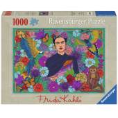 Ravensburger Pussel: Parrot, Monkey and Blooms 1000 Bitar Ravensburger Pussel: Parrot, Monkey and Blooms 1000 Bitar