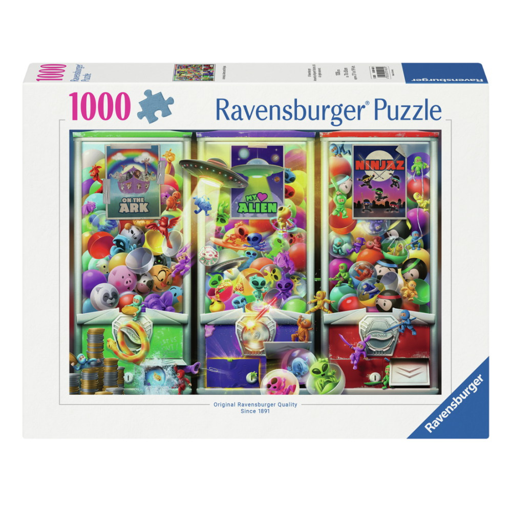 Ravensburger Pussel: Animals, Aliens & Ninjas 1000 Bitar