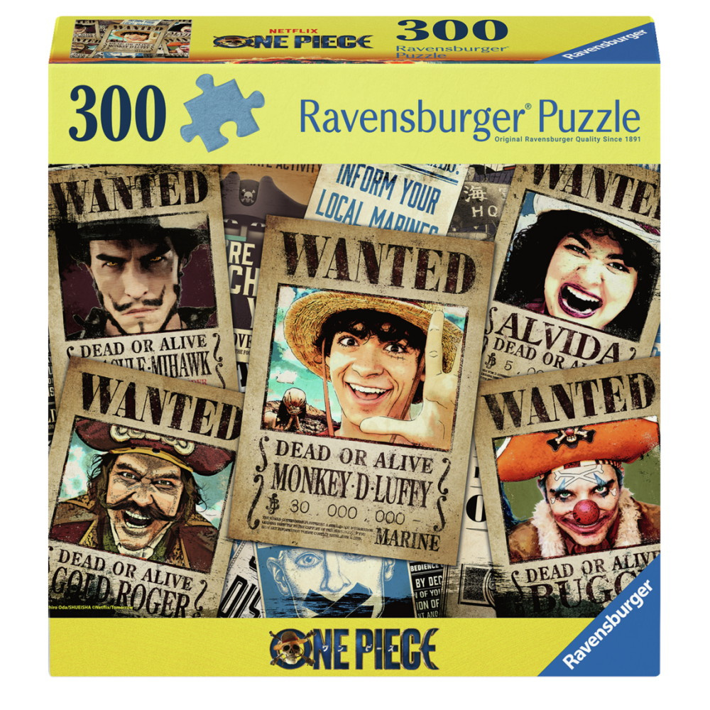 Ravensburger Pussel: Wanted! 300 Bitar