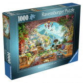 Ravensburger Pussel: Mediterranean View 1000 Bitar Ravensburger Pussel: Mediterranean View 1000 Bitar