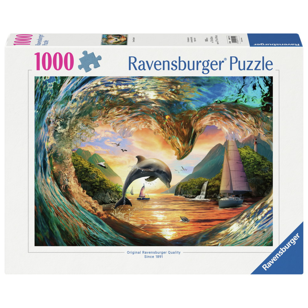 Ravensburger Pussel: Sunset Splash 1000 Bitar