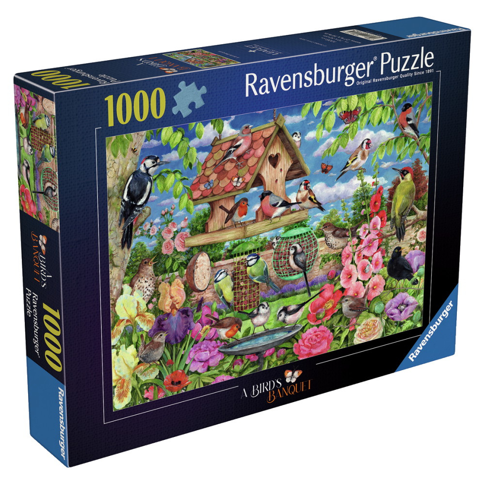 Ravensburger Pussel: A Birds' Banquet 1000 Bitar