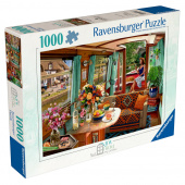 Ravensburger Pussel: View from My Window No. 1 Canal Boat 1000 Bitar Ravensburger Pussel: View from My Window No. 1 Canal Boat 1000 Bitar