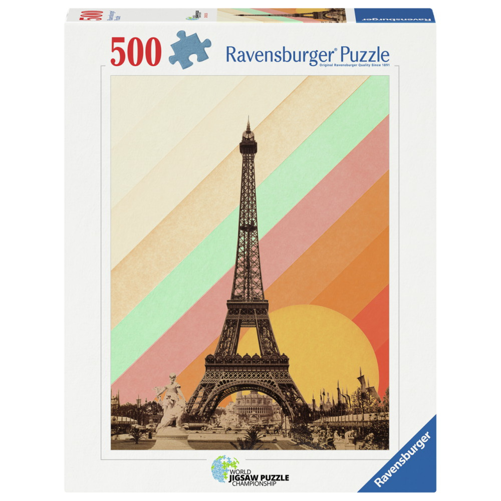 Ravensburger Pussel: Paris Rainbow 500 Bitar