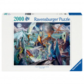 Ravensburger Pussel: The Dragon Guardians 2000 Bitar Ravensburger Pussel: The Dragon Guardians 2000 Bitar