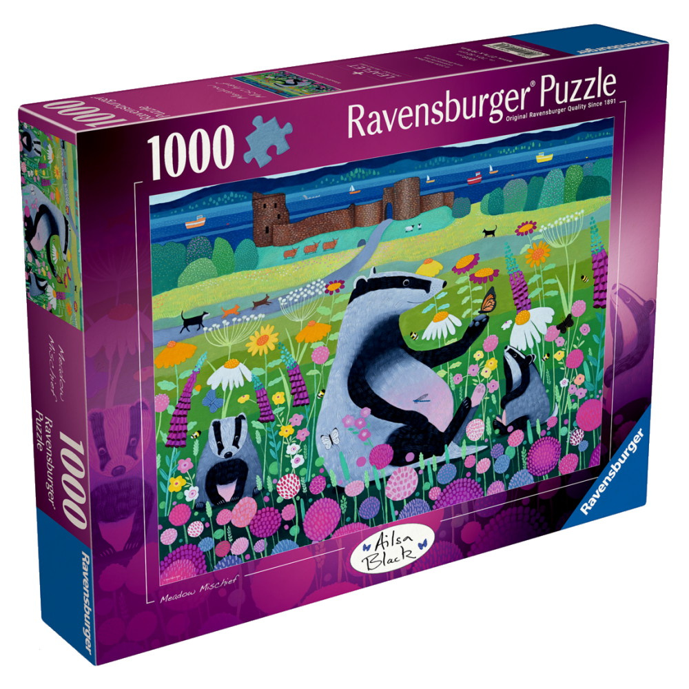 Ravensburger Pussel: Meadow Mischief 1000 Bitar