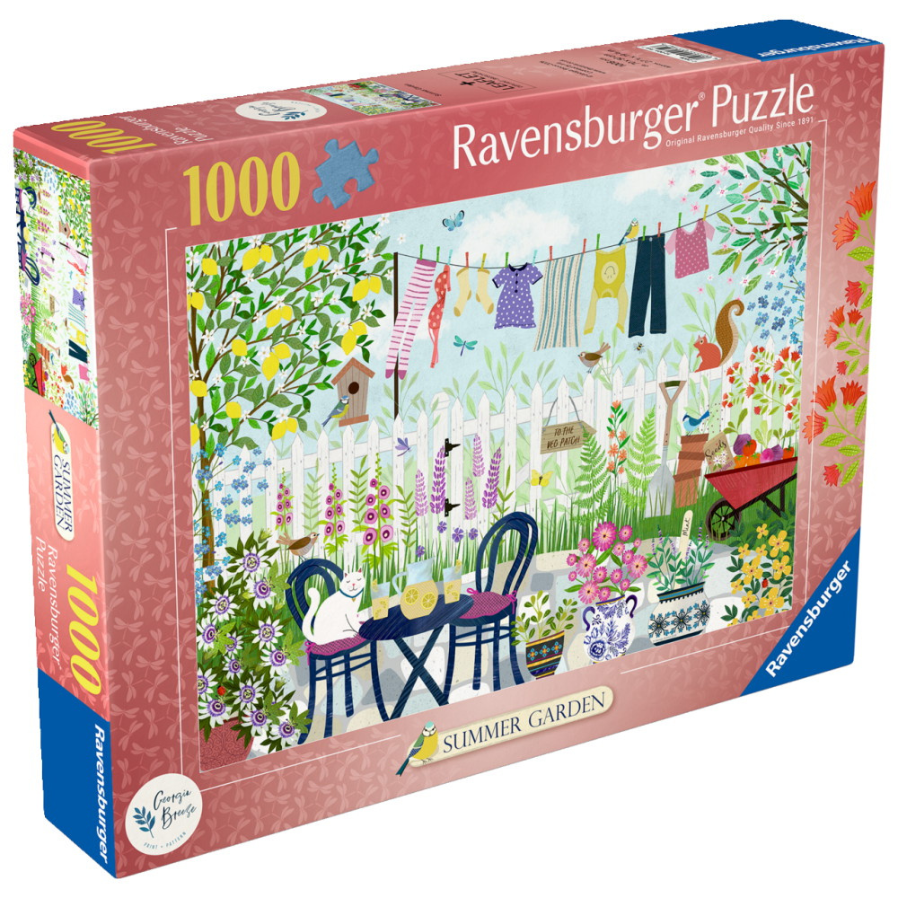 Ravensburger Pussel: Summer Garden 1000 Bitar