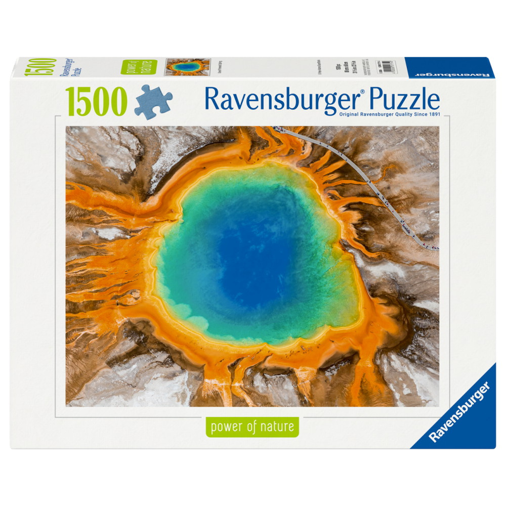 Ravensburger Pussel: Grand Prismatic Spring 1500 Bitar