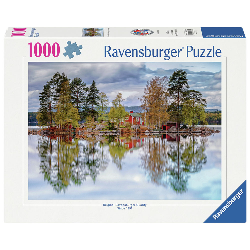 Ravensburger Lake in Norrbränningen Sweden 1000 Bitar
