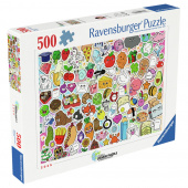 Ravensburger Pussel: Cute Kawaii Chaos 500 Bitar Ravensburger Pussel: Cute Kawaii Chaos 500 Bitar