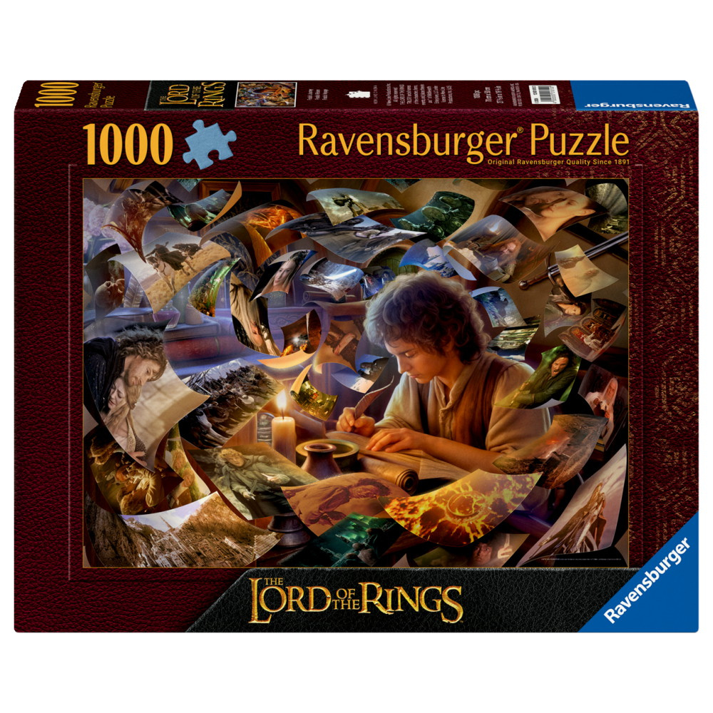 Ravensburger Pussel: The Lord of the Rings Frodo's Journey 1000 Bitar