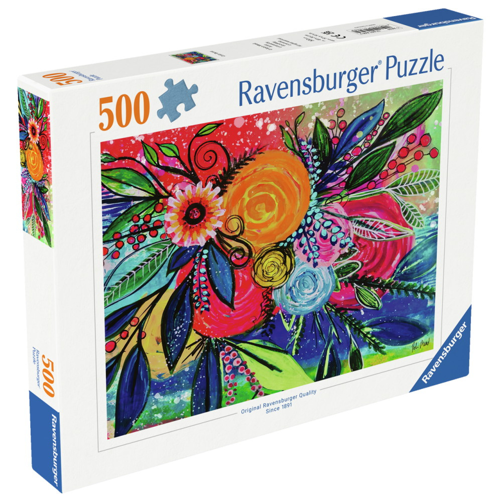 Ravensburger Pussel: Color Burst 500 Bitar