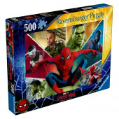 Ravensburger Pussel: Marvel Spider-Man Brand New Day 500 Bitar Ravensburger Pussel: Marvel Spider-Man Brand New Day 500 Bitar
