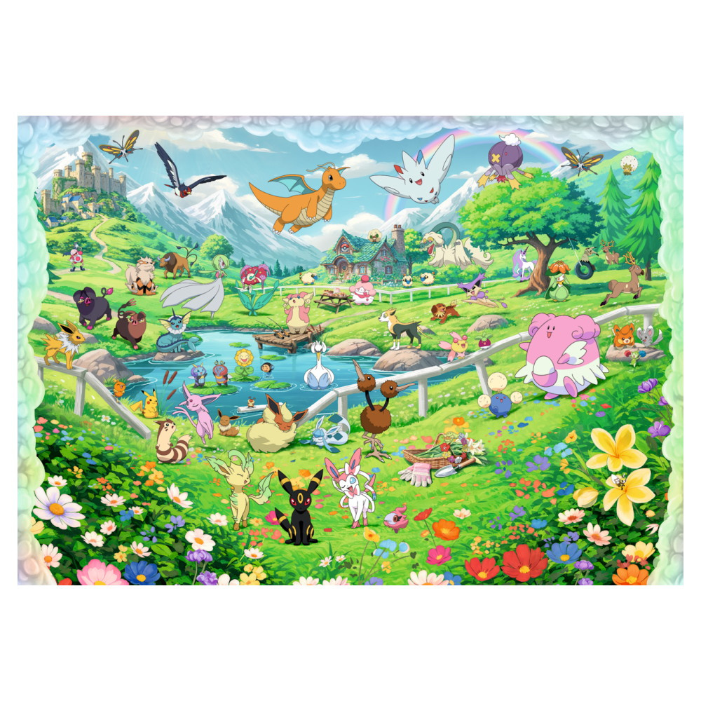 Ravensburger Pussel: Pokémon 40320 Bitar