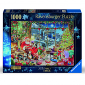 Ravensburger Pussel: Santa Takes a Break 1000 Bitar Ravensburger Pussel: Santa Takes a Break 1000 Bitar