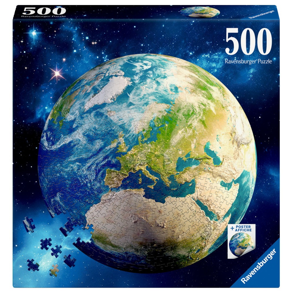 Ravensburger Pussel: Earth 500 Bitar
