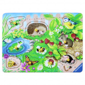 Mitt första träpussel - Djur 10 Bitar Mitt första träpussel - Djur 10 Bitar