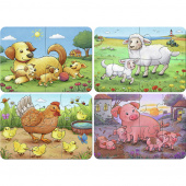 Ravensburger Pussel: Bondgårdsdjur Familjer 2-8 Bitar Ravensburger Pussel: Bondgårdsdjur Familjer 2-8 Bitar