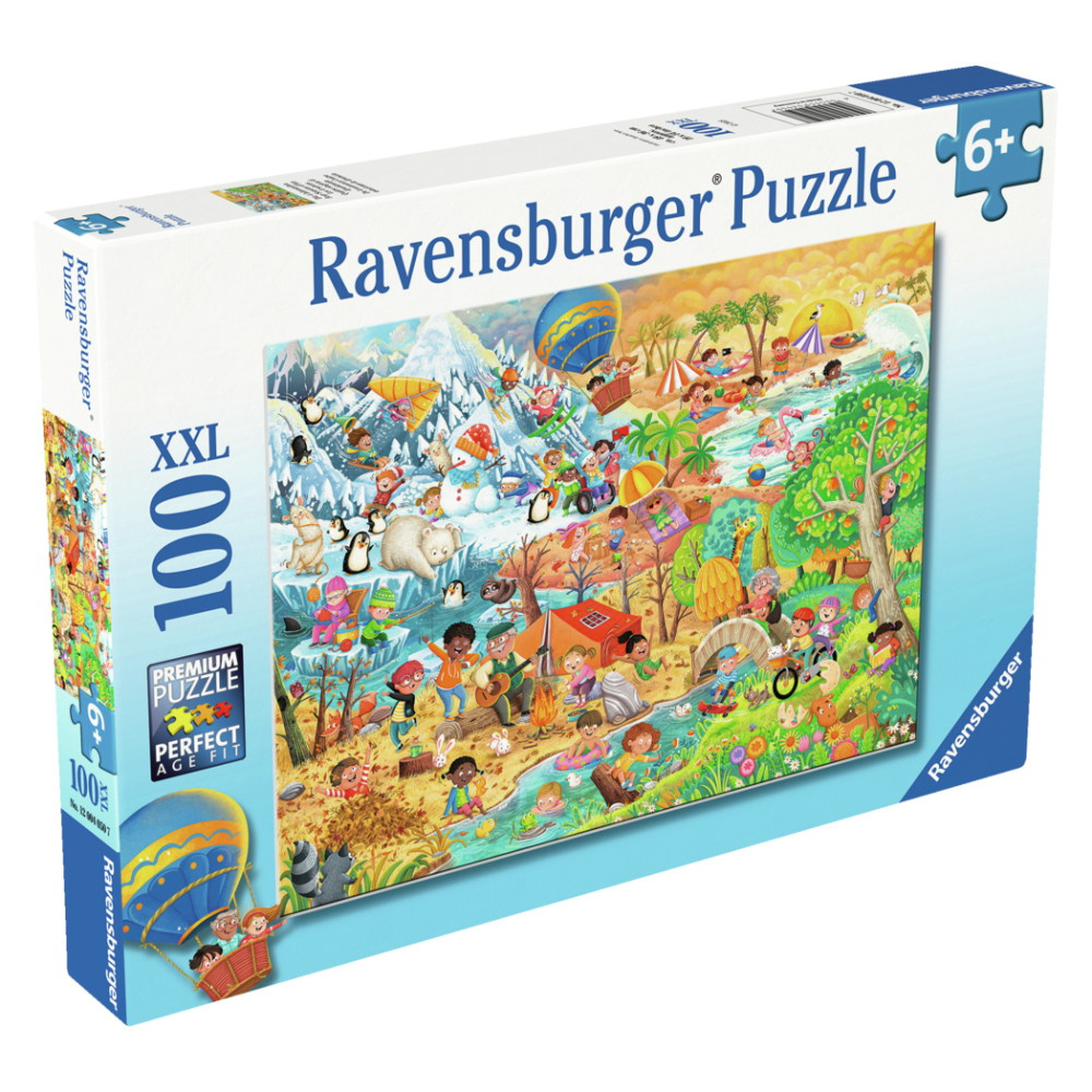 Ravensburger Pussel: Four Seasons of Fun 100 XXL Bitar