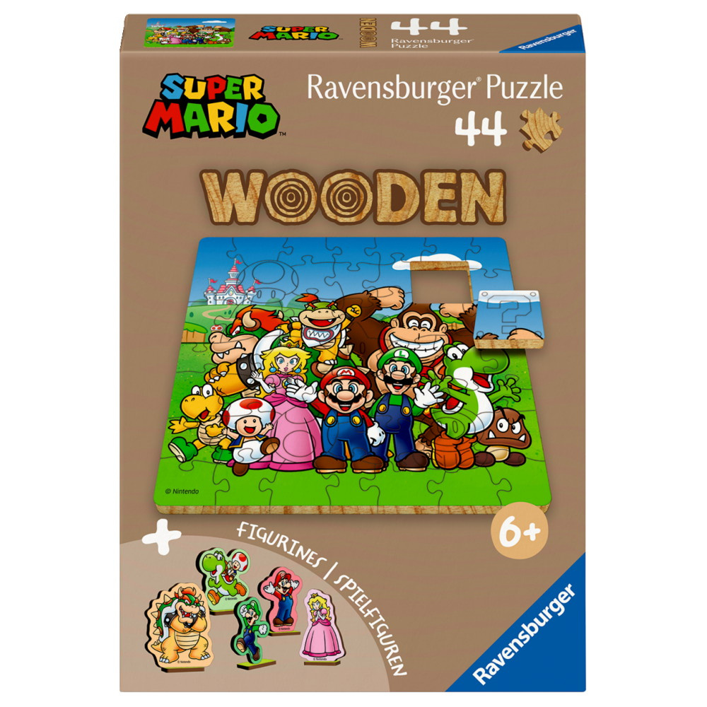 Ravensburger Wooden - Super Mario 44 Bitar