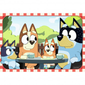 Ravensburger Pussel: Bluey 2x12 Bitar Ravensburger Pussel: Bluey 2x12 Bitar