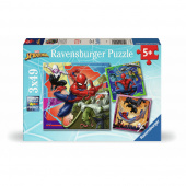 Ravensburger Pussel: Marvel Spider Man 3x49 Bitar Ravensburger Pussel: Marvel Spider Man 3x49 Bitar