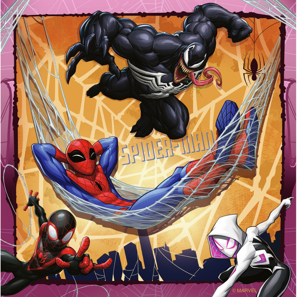 Ravensburger Pussel: Marvel Spider Man 3x49 Bitar